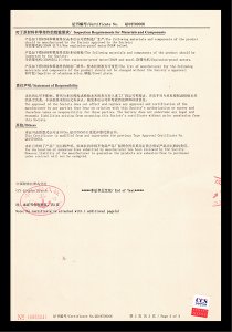 CCS形式認(rèn)可 05